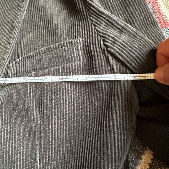 Ink Brown Corduroy Blazer Small - Picture 2 of 8